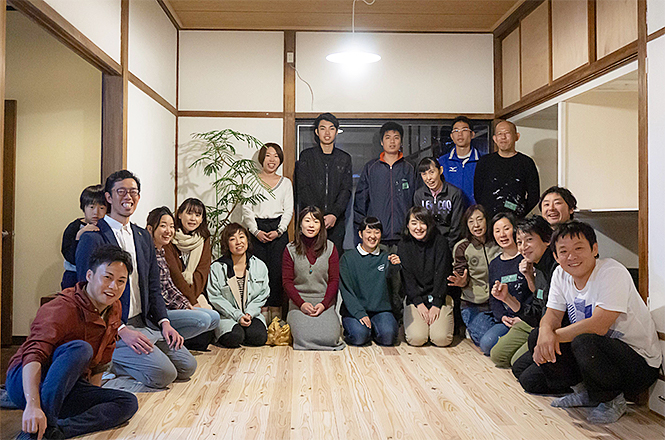 セルフリノベーションワークショップ参加者